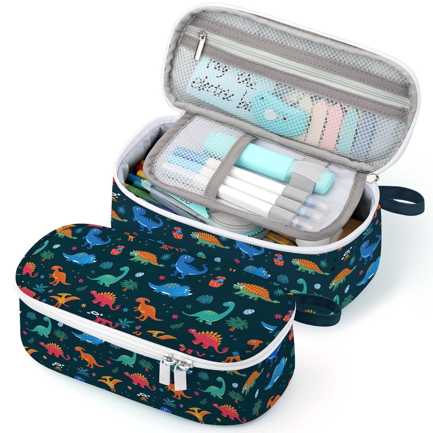 Livhil Large Pencil Pouch, Pencil Case for Girls Boys, Pencil Bag Pencil Boxes for Kids Elementary School Supplies