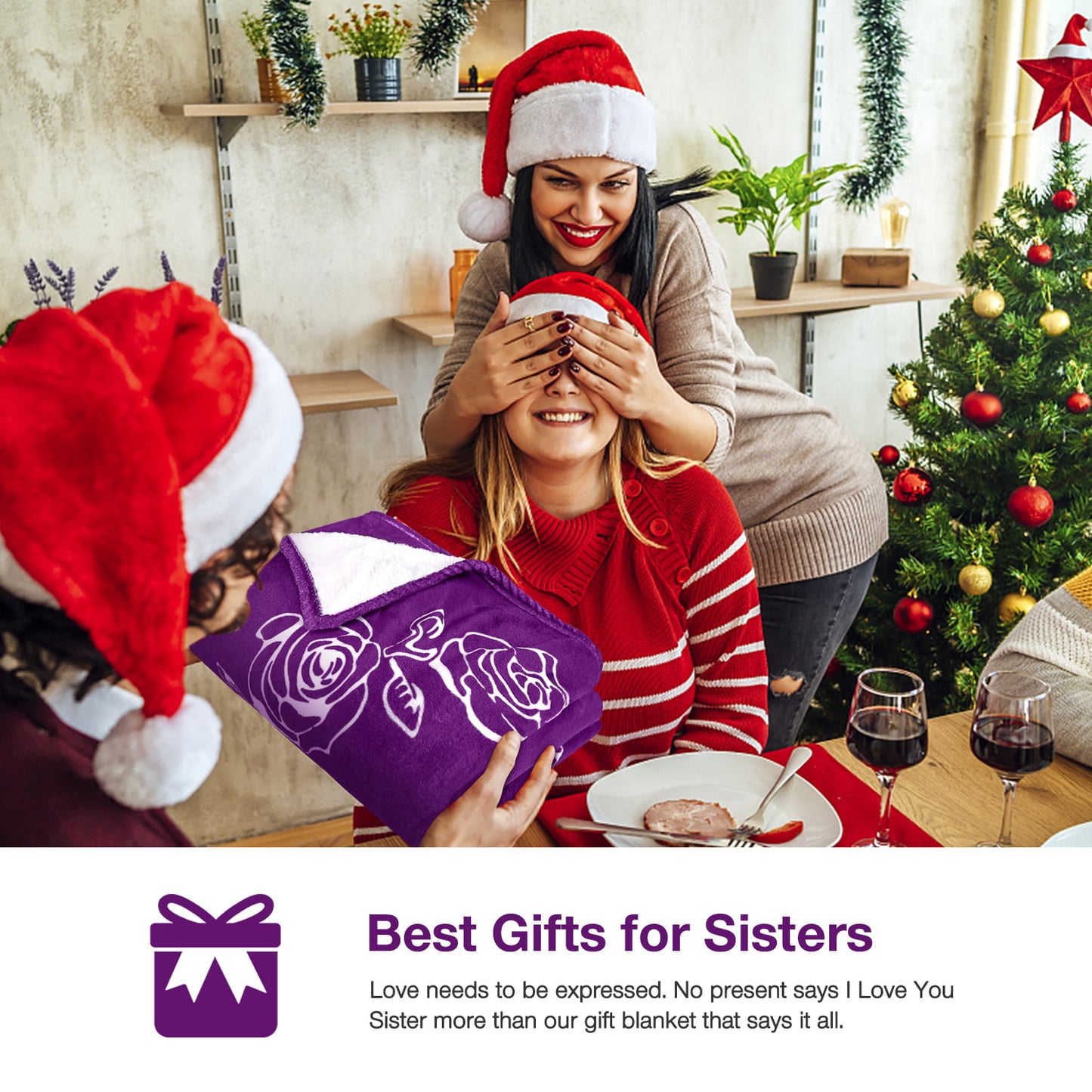 Livhil Mothers Day Gifts for Mom Blanket, I Love You Mom Gifts from Daughter for Mother, Mom Birthday Gifts