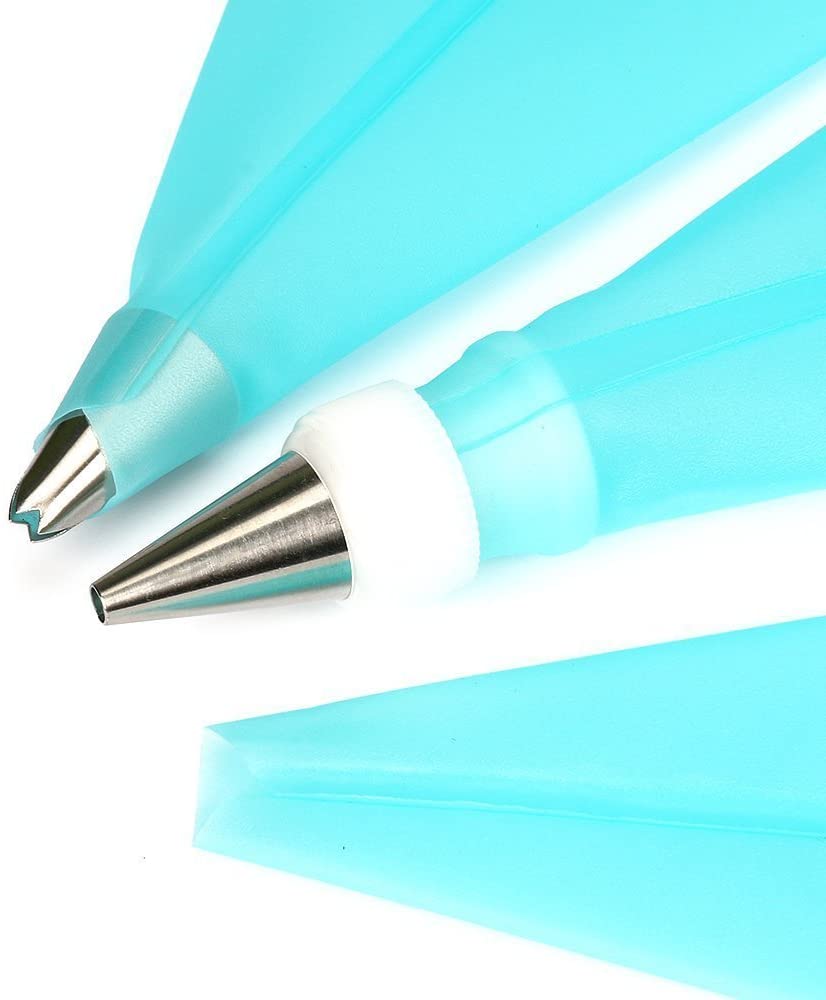 20Pcs Silicone Pastry Bags and Coupler Set