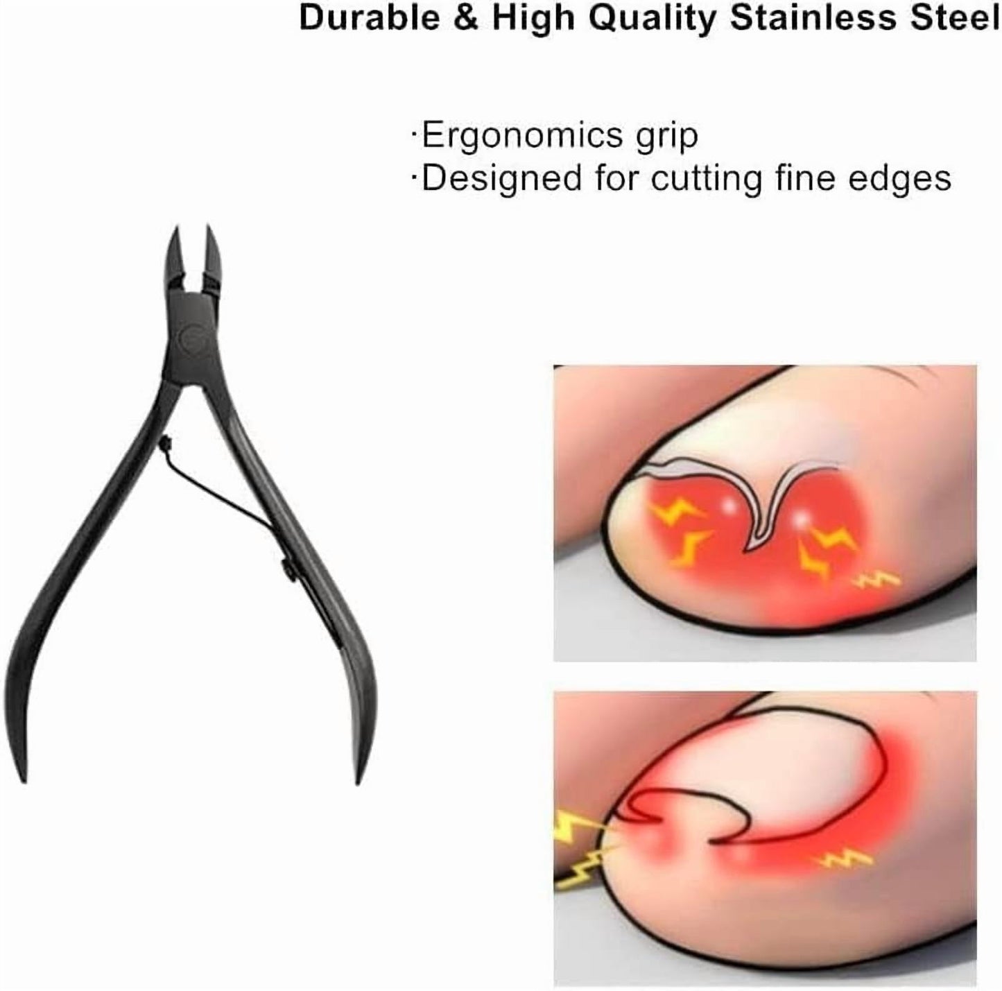 Livhil 36 in 1 Professional Pedicure Kit, Stainless Steel Pedicure Tools for Feet, Foot Care Kit for Women and Men