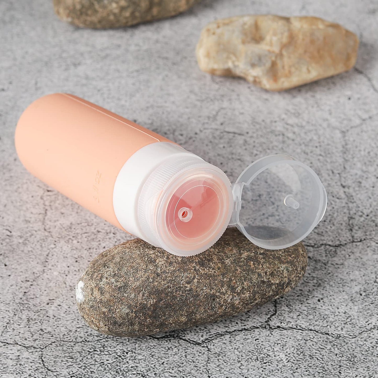 Livhil 16 Pcs Travel Bottles for Toiletries, Leak Proof Refillable Travel Containers, Travel Essentials Silicone Toiletry Bottles