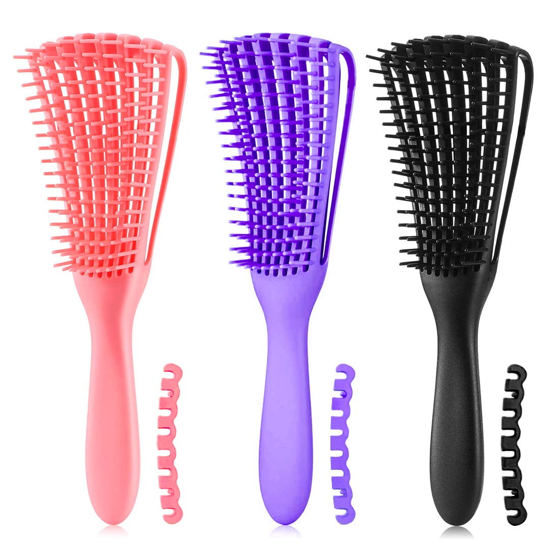 Livhil Detangling Brush for Afro America/African Hair Textured 3a to 4c Kinky Wavy