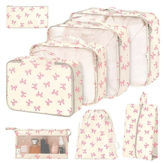Livhil 8Pcs Packing Cubes for Luggage, Packing Cubes for Travel Luggage Packing Organizers