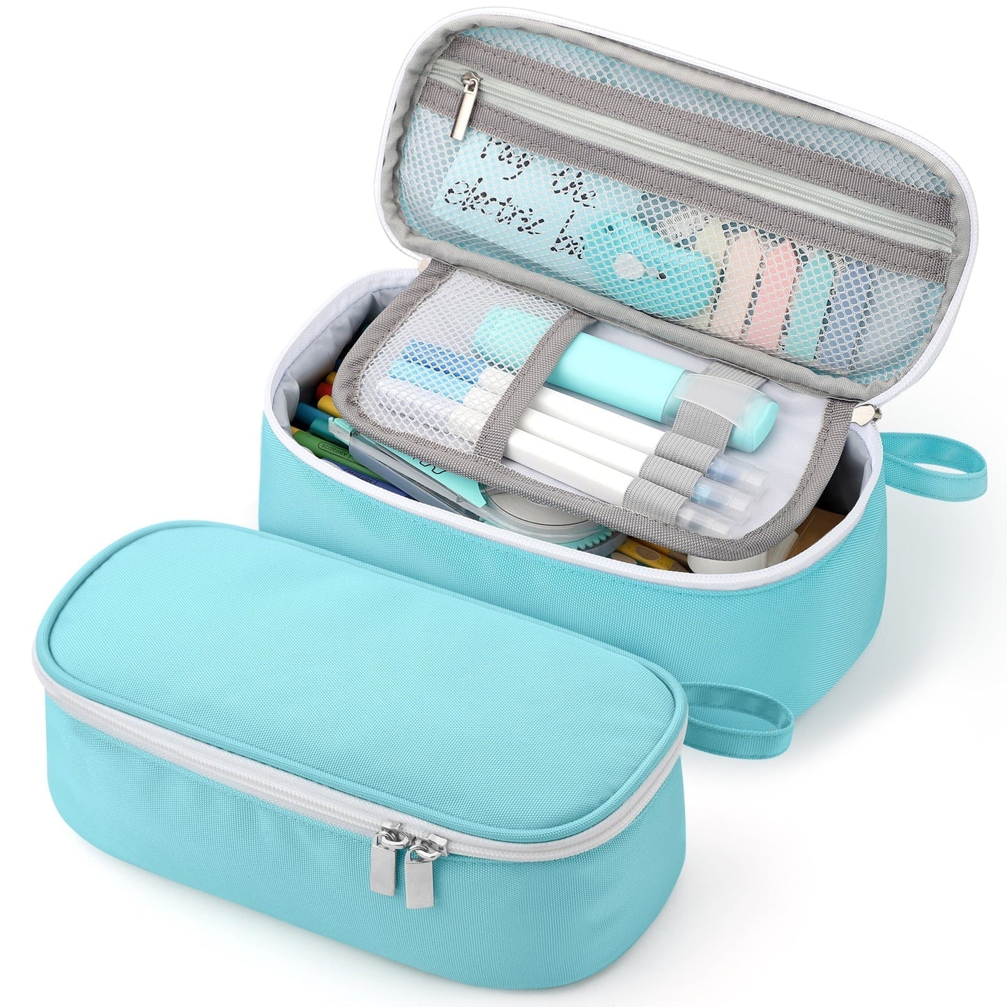 Livhil Large Pencil Pouch, Pencil Case for Girls Boys, Pencil Bag Pencil Boxes for Kids Elementary School Supplies