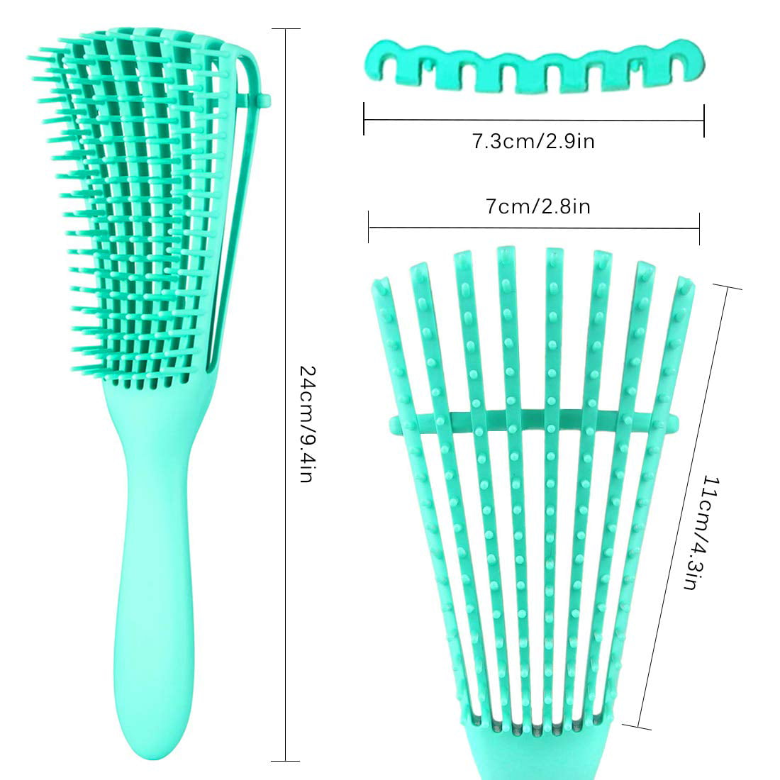 Livhil Detangling Brush for Afro America/African Hair Textured 3a to 4c Kinky Wavy