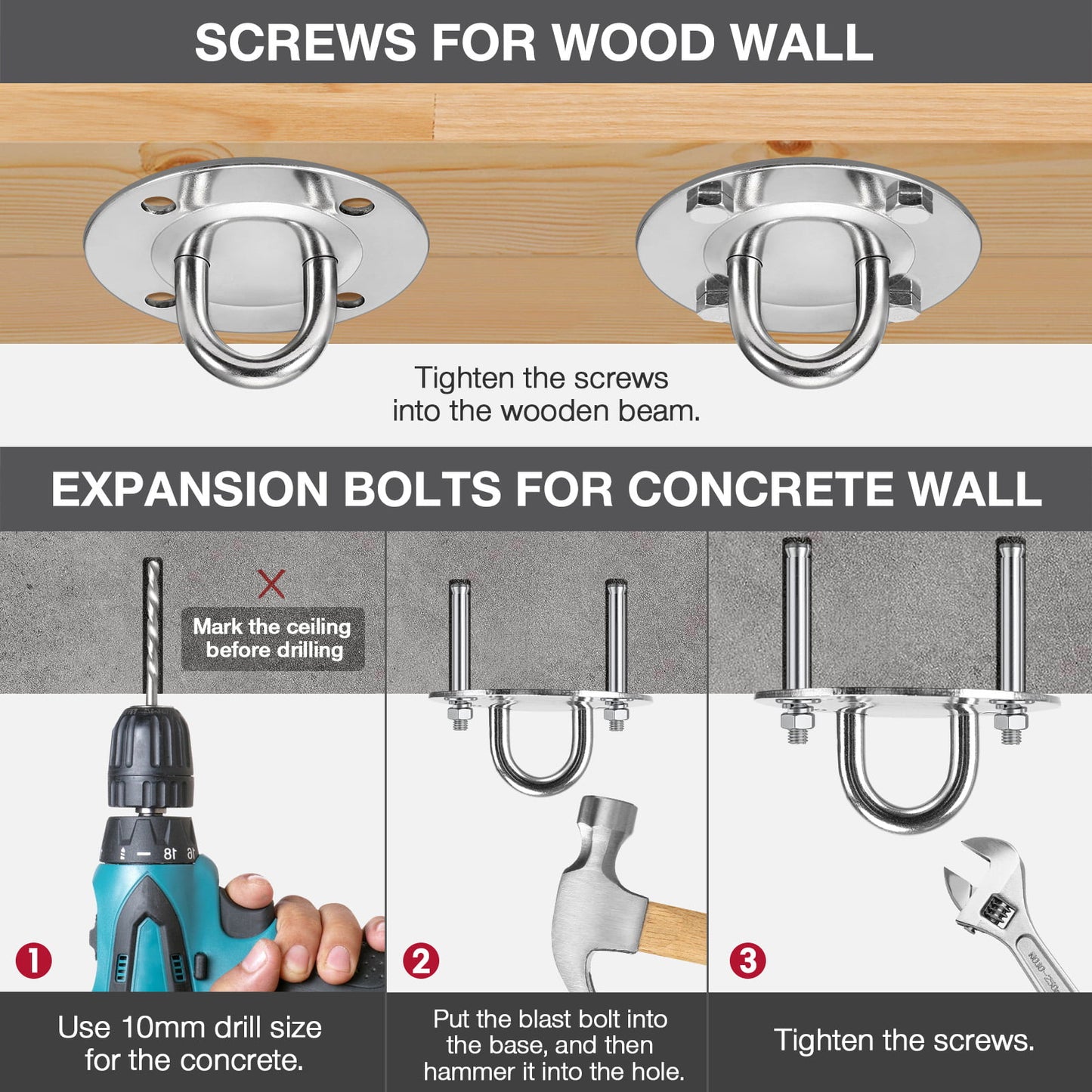 Livhil Hammock Chair Hanging Rope Swing, Outdoor Hanging Chair