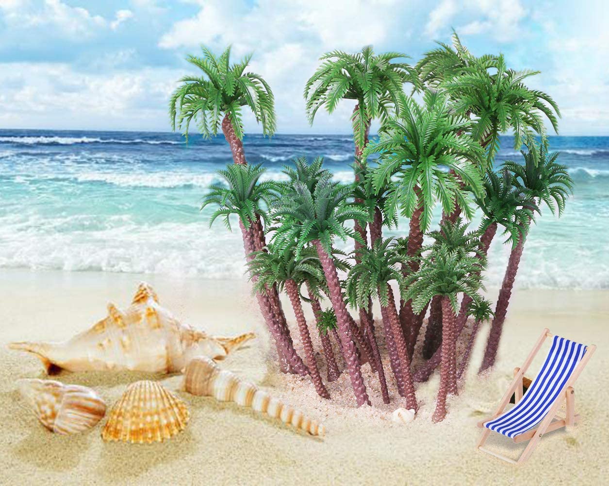 Mixed Model Trees Model Train Scenery, DIY Scenery Landscape Woodland Scenics Multiple Type